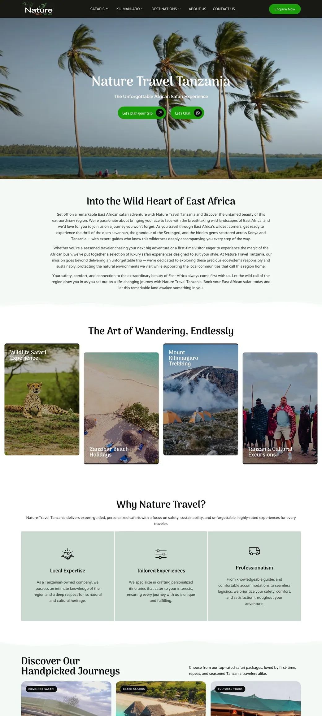 Nature Travel Tanzania