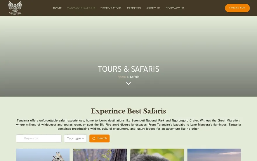 DL Adventure Travel: Tours & safaris