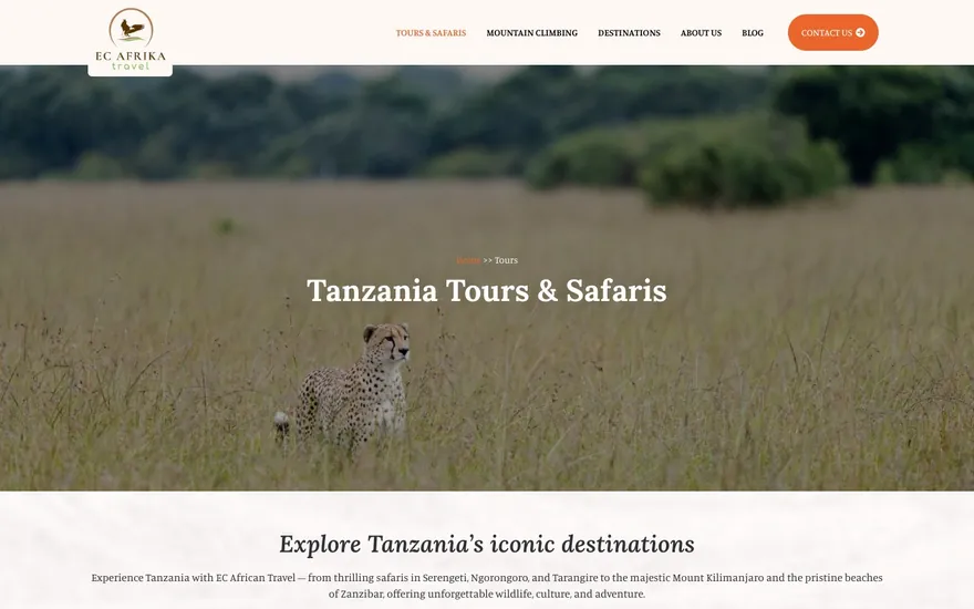 EC Afrika Travel: Tours & safaris