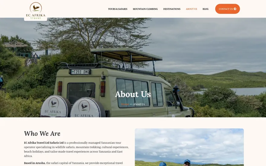 EC Afrika Travel: About us