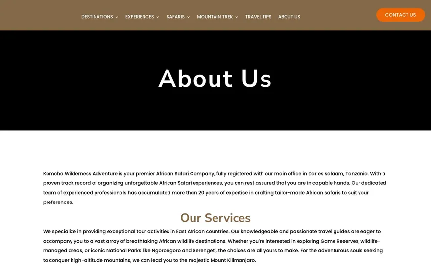 Komcha Adventure: About us