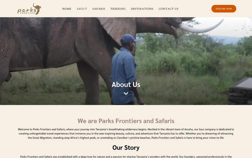 Parks Frontiers: About us
