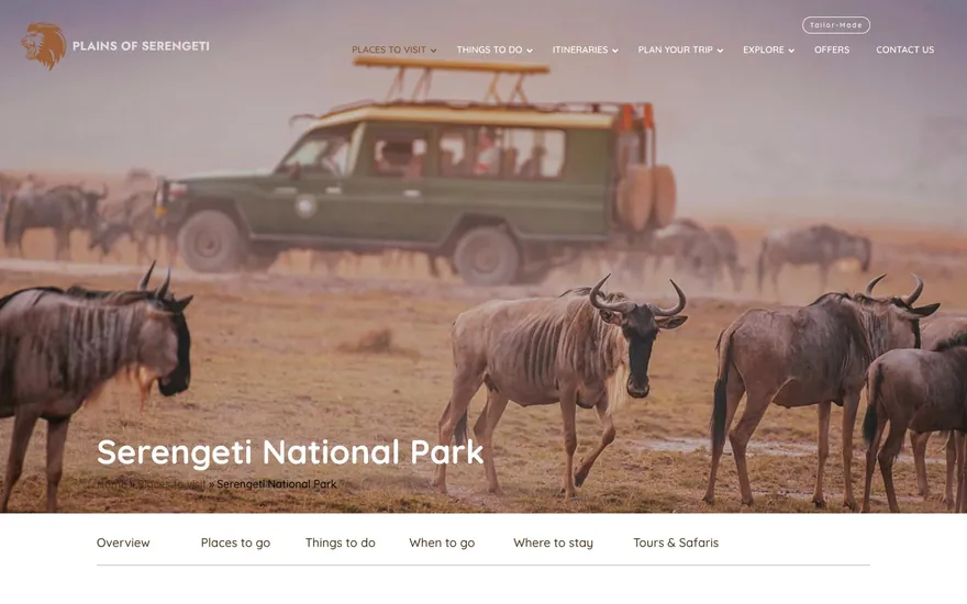Plains of Serengeti: Serengeti guide